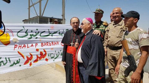 Mossoul libérée : retour sur le 4ème voyage du cardinal Philippe Barbarin