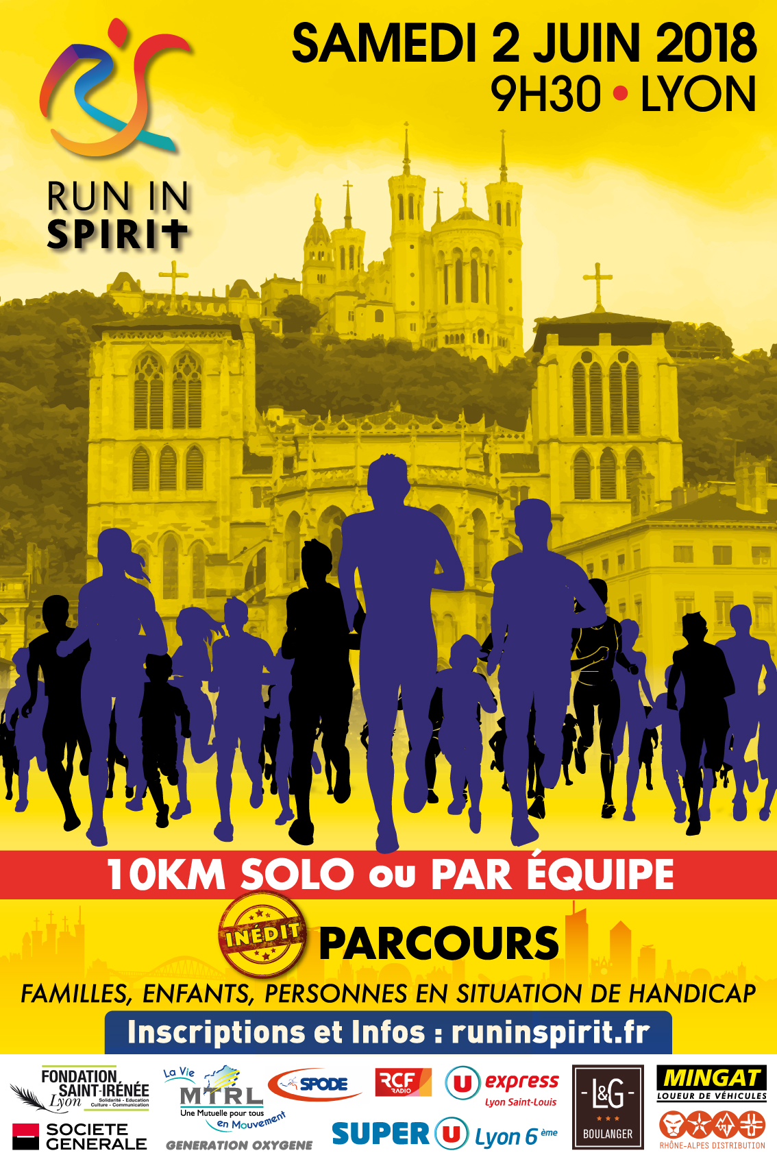 Venez courir avec la Fondation sur les pas de Saint-Irénée le samedi 2 juin à 9h30