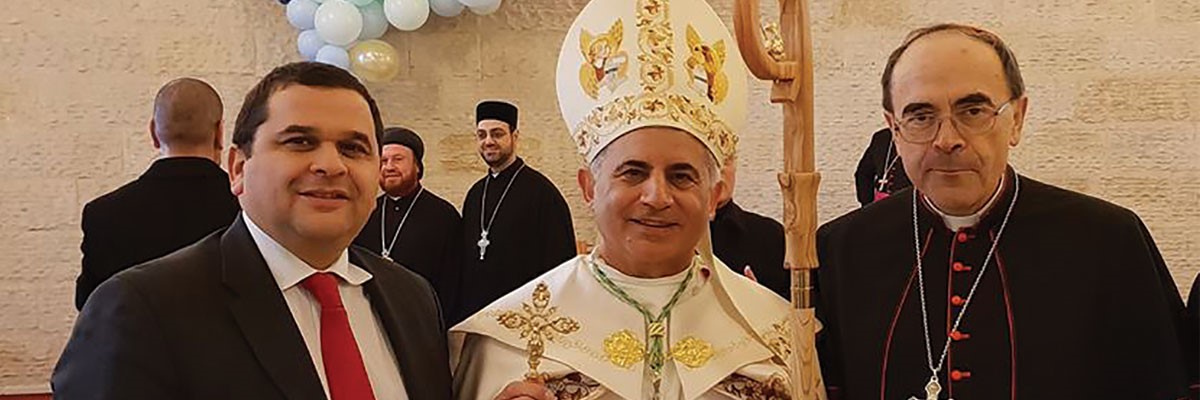 La Fondation Saint-Irénée était présente pour la consécration de Monseigneur Najeeb, le nouvel archevêque chaldéen de Mossoul.