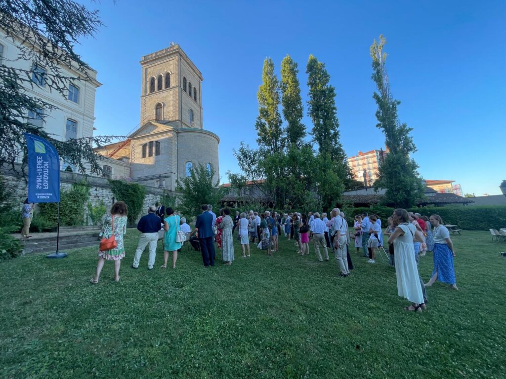 Fête de Saint Irénée, jardin de l'archvêché